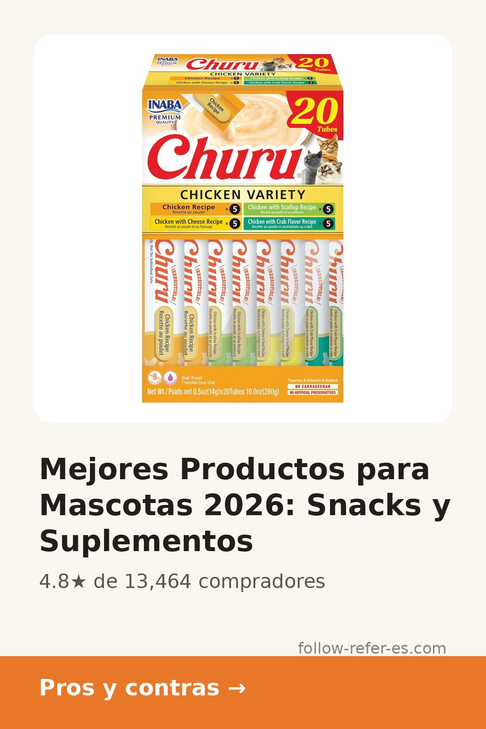 Mejores Productos para Mascotas 2026: Snacks y Suplementos